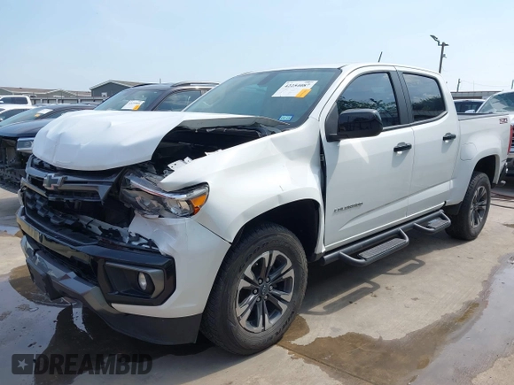 2022 Chevrolet Colorado 2WD Z71 with VIN 1GCGSDENXN1194641, listed as a IAAI auction lot 42254087 with 39,979 mi miles and . Bid and sale history available at DreamBid. Image 19.