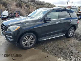 2014 Mercedes-Benz M 350 with VIN 4JGDA5HB0EA355829, listed as a Copart auction lot 49812235 with 113,019 mi miles and Salvage Title. Bid and sale history available at carsss.com. Image 1.