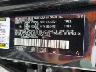 2023 Lexus RX 350 with VIN 2T2BAMCA7PC004804, listed as a Copart auction lot 51845555 with 24,797 mi miles and Salvage Title. Bid and sale history available at DreamBid. Image 14.