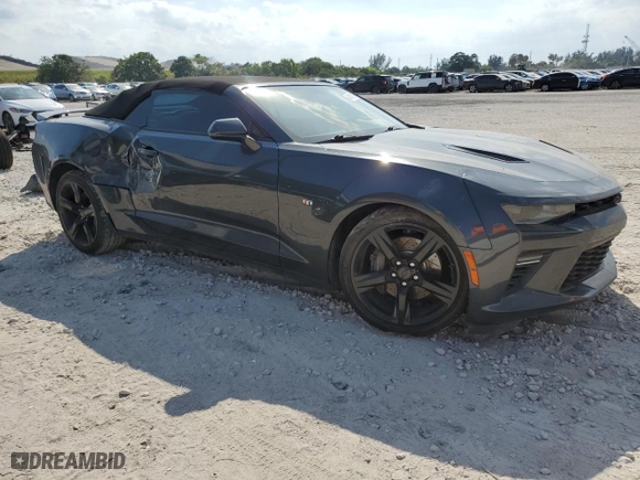 2017 Chevrolet Camaro 1SS with VIN 1G1FF3D74H0176670, listed as a Copart auction lot 48344125 with 0 mi miles and Salvage Title. Bid and sale history available at carsss.com. Image 4.