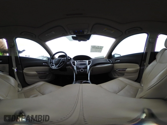 2015 Acura TLX V6 Advance with VIN 19UUB3F76FA002163, listed as a IAAI auction lot 41460668 with 110,095 mi miles. Bid and sale history available at carsss.com. Image 18.