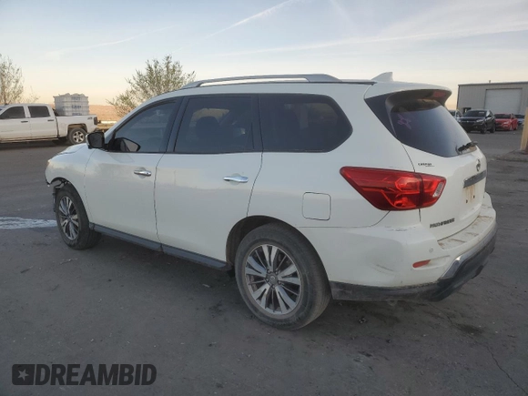 2019 Nissan Pathfinder S with VIN 5N1DR2MM2KC614495, listed as a Copart auction lot 48253175 with 124,832 mi miles and Salvage title. Bid and sale history available at DreamBid. Image 2.