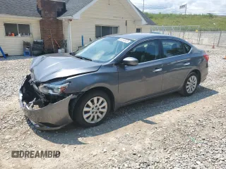2017 Nissan Sentra SV with VIN 3N1AB7AP8HL708078, listed as a Copart auction lot 65244505 with 44,060 mi miles and Salvage title. Bid and sale history available at DreamBid. Image 1.