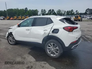 2023 Buick Encore GX Essence with VIN KL4MMFSL1PB007368, listed as a Copart auction lot 57029995 with Not provided miles and Salvage title. Bid and sale history available at DreamBid. Image 2.