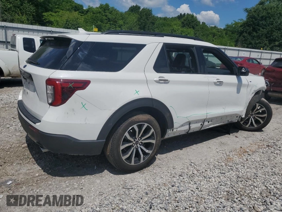 2022 Ford Explorer ST-Line с VIN 1FMSK7KH3NGC15493, выставлен на аукционе Copart как лот 59042035 с пробегом 32 965 миль миль и Списание • Salvage title. История ставок и продаж доступна на DreamBid. Изображение 3.