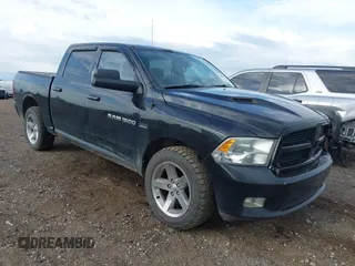 2012 Ram 1500 Sport with VIN 1C6RD7MT6CS128073, listed as a IAAI auction lot 42809944 with 217,179 mi miles and . Bid and sale history available at DreamBid. Image 1.