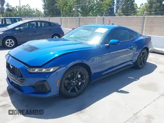 2024 Ford Mustang GT with VIN 1FA6P8CF8R5430448, listed as a IAAI auction lot 42486850 with 5,647 mi miles and . Bid and sale history available at DreamBid. Image 17.