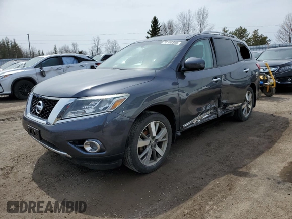 2014 Nissan Pathfinder S with VIN 5N1AR2MM3EC732837, listed as a Copart auction lot 52166595 with 167,462 mi miles and Clean title. Bid and sale history available at DreamBid. Image 1.