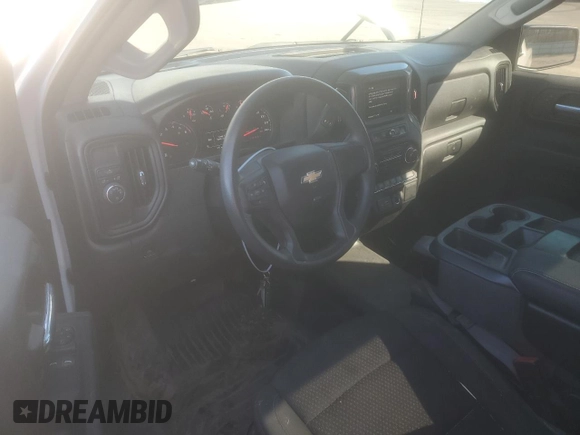 2023 Chevrolet Silverado 1500 Work Truck with VIN 3GCNAAED8PG183643, listed as a Copart auction lot 45370915 with 17,791 mi miles and Salvage Title. Bid and sale history available at carsss.com. Image 8.