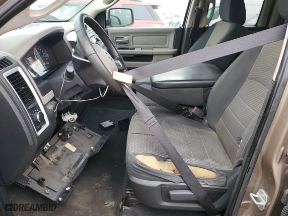 2009 Dodge Ram 1500 SLT with VIN 1D3HV18P09S772552, listed as a Copart auction lot 44108575 with 288,621 mi miles and Clean Title. Bid and sale history available at carsss.com. Image 7.