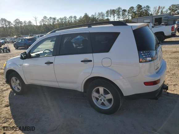 2007 Mitsubishi Outlander LS with VIN JA4MT31X77Z016489, listed as a Copart auction lot 80415884 with 65,103 mi miles and Salvage Title. Bid and sale history available at carsss.com. Image 2.