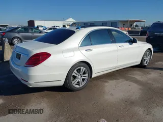 2017 Mercedes-Benz S 550 with VIN WDDUG8CB9HA316369, listed as a IAAI auction lot 41732950 with 76,672 mi miles and . Bid and sale history available at carsss.com. Image 4.