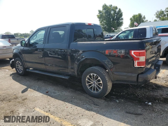 2018 Ford F-150 XL with VIN 1FTEW1EP1JFC00903, listed as a Copart auction lot 68488784 with 83,643 mi miles and Salvage Title. Bid and sale history available at DreamBid. Image 2.