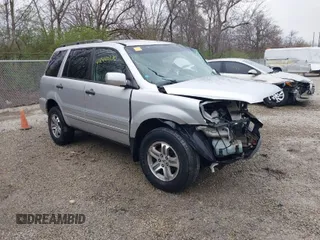 2005 Honda Pilot EX with VIN 5FNYF18425B048087, listed as a IAAI auction lot 41944470 with 1 mi miles. Bid and sale history available at carsss.com. Image 1.