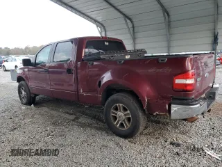 2006 Ford F-150 XLT with VIN 1FTPW04576KC53736, listed as a Copart auction lot 82141344 with 252,185 mi miles and Salvage Title. Bid and sale history available at carsss.com. Image 2.