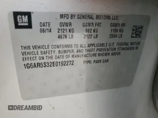 2014 Cadillac CTS Luxury RWD z VIN 1G6AR5S32E0192272, wystawiony jako Copart lot #61751425 z przebiegiem Nie podano mil oraz Szkoda całkowita • Salvage title. Historia ofert i sprzedaży dostępna na DreamBid. Obrazek 12.