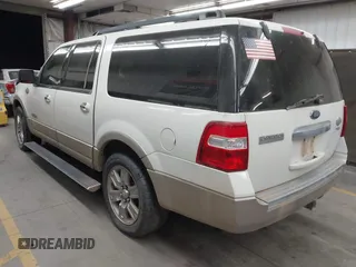 2008 Ford Expedition EL Eddie Bauer with VIN 1FMFK18538LA60838, listed as a IAAI auction lot 41456310 with 201,597 mi miles. Bid and sale history available at carsss.com. Image 3.