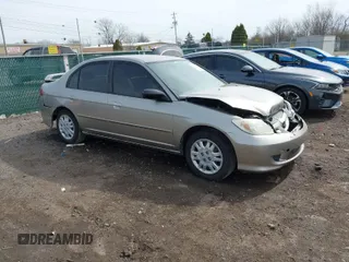 2004 Honda Civic LX with VIN 1HGES16564L001099, listed as a IAAI auction lot 41830582 with 157,151 mi miles. Bid and sale history available at carsss.com. Image 1.
