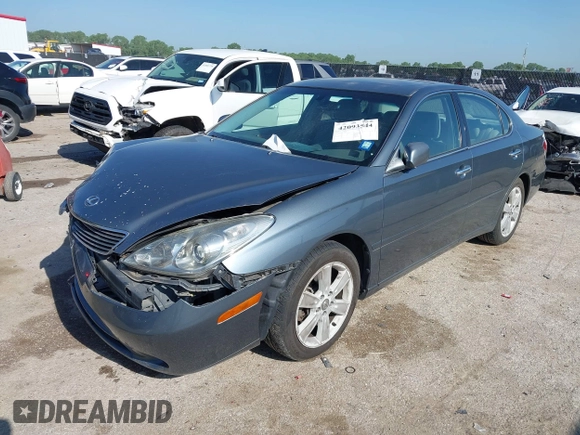 2005 Lexus ES 330 with VIN JTHBA30G155069616, listed as a IAAI auction lot 42093544 with 291,157 mi miles. Bid and sale history available at carsss.com. Image 17.