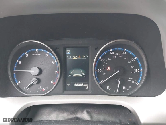 2017 Toyota RAV4 LE with VIN 2T3BFREV9HW598791, listed as a IAAI auction lot 41718072 with 58,068 mi miles. Bid and sale history available at carsss.com. Image 7.