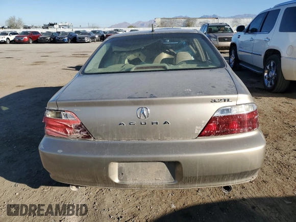 2003 Acura TL w/Navigation System with VIN 19UUA56783A078381, listed as a Copart auction lot 46365015 with 206,307 mi miles and Salvage Title. Bid and sale history available at carsss.com. Image 6.