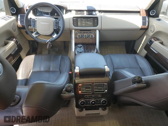 2015 Land Rover Range Rover HSE z VIN SALGS2VF3FA234047, wystawiony jako Copart lot #63146325 z przebiegiem 93 641 mil mil oraz Czysty tytuł • Clean title. Historia ofert i sprzedaży dostępna na DreamBid. Obrazek 8.