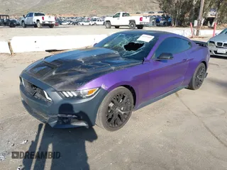 2015 Ford Mustang EcoBoost with VIN 1FA6P8TH5F5358816, listed as a IAAI auction lot 41573005 with 57,975 mi miles and . Bid and sale history available at carsss.com. Image 19.