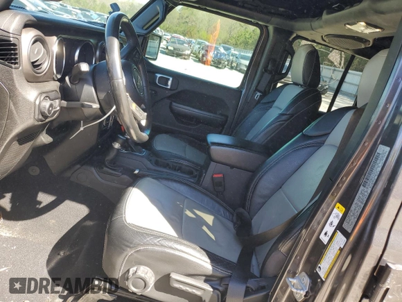 2020 Jeep Wrangler Unlimited Sport S с VIN 1C4HJXDG2LW104085, выставлен на аукционе Copart как лот 49573955 с пробегом 45 853 миль миль и Списание • Salvage title. История ставок и продаж доступна на DreamBid. Изображение 7.