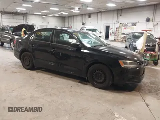 2014 Volkswagen Jetta Sedan S with VIN 3VW1K7AJ7EM445531, listed as a IAAI auction lot 41570775 with 101,522 mi miles. Bid and sale history available at carsss.com. Image 1.