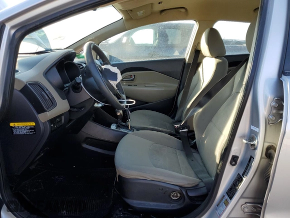 2017 Kia Rio LX with VIN KNADM4A34H6117995, listed as a Copart auction lot 41587425 with 131,941 mi miles and Salvage Title. Bid and sale history available at carsss.com. Image 7.