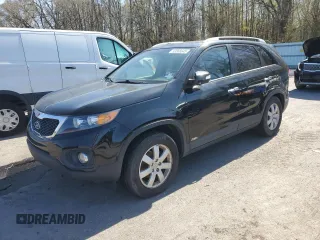 2012 Kia Sorento LX with VIN 5XYKTCA66CG282938, listed as a Copart auction lot 53566645 with 126,095 mi miles and Clean Title. Bid and sale history available at carsss.com. Image 1.