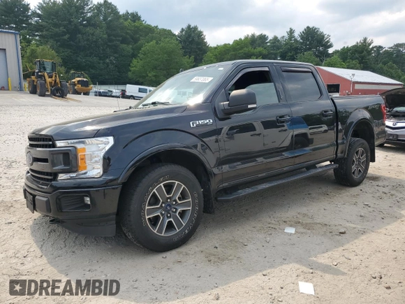 2020 Ford F-150 XL with VIN 1FTEW1EP4LFB40893, listed as a Copart auction lot 59937065 with 83,540 mi miles and Salvage title. Bid and sale history available at DreamBid. Image 1.