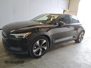 2024 Polestar 2 with VIN YSMFE3KA4RL213309, listed as a Copart auction lot 82952754 with 21,328 mi miles and Clean Title. Bid and sale history available at carsss.com. Image 1.