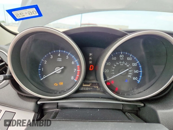 2013 Mazda 3 i Touring with VIN JM1BL1V79D1801389, listed as a Copart auction lot 60032105 with 123,384 mi miles and Salvage title. Bid and sale history available at DreamBid. Image 9.