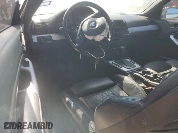 2005 BMW 3 Series 325Ci with VIN WBABW33445PL36818, listed as a Copart auction lot 48857995 with Not Provided miles and Salvage Title. Bid and sale history available at carsss.com. Image 8.