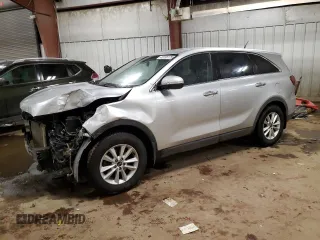 2019 Kia Sorento L with VIN 5XYPG4A32KG589365, listed as a Copart auction lot 45155175 with 136,118 mi miles and Clean Title. Bid and sale history available at DreamBid. Image 1.