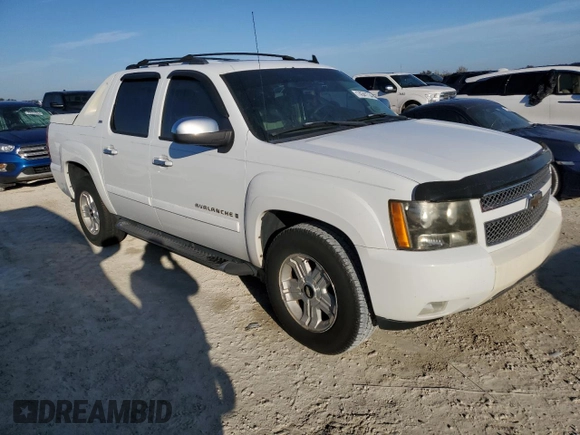 2007 Chevrolet Avalanche LT w/3LT with VIN 3GNEC12007G293041, listed as a Copart auction lot 74341734 with Not Provided miles and Salvage Title. Bid and sale history available at carsss.com. Image 4.