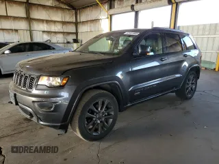 2017 Jeep Grand Cherokee Limited with VIN 1C4RJFBG6HC647157, listed as a Copart auction lot 47461885 with 70,347 mi miles and Salvage Title. Bid and sale history available at carsss.com. Image 1.