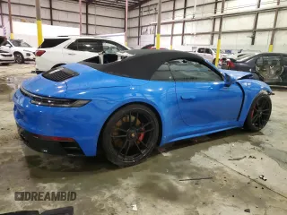 2024 Porsche 911 Carrera S with VIN WP0CB2A94RS245398, listed as a Copart auction lot 41980985 with 3,674 mi miles and Salvage Title. Bid and sale history available at carsss.com. Image 3.