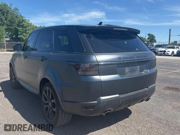 2016 Land Rover Range Rover Sport V8 Dynamic with VIN SALWR2EF7GA574309, listed as a Copart auction lot 55685005 with 142,160 mi miles and Clean Title. Bid and sale history available at carsss.com. Image 3.