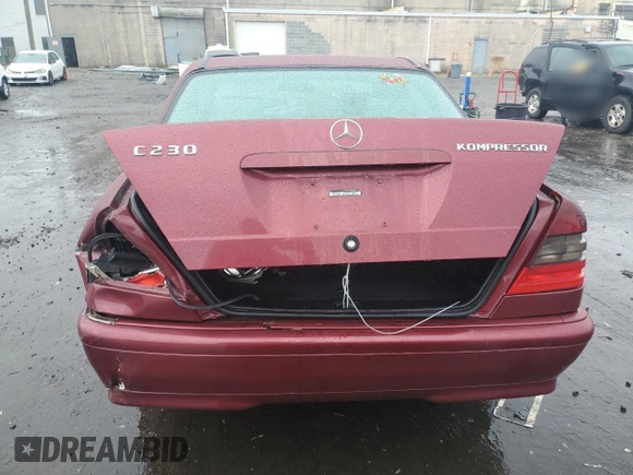 1999 Mercedes-Benz C 230/260/280/320 with VIN WDBHA24G0XA714409, listed as a Copart auction lot 72957094 with 207,439 mi miles and Salvage Title. Bid and sale history available at carsss.com. Image 6.