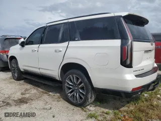 2021 Cadillac Escalade Sport with VIN 1GYS4EKL9MR320236, listed as a Copart auction lot 75541984 with 0 mi miles and Salvage Title. Bid and sale history available at carsss.com. Image 2.