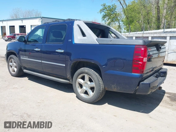 2011 Chevrolet Avalanche LTZ with VIN 3GNTKGE38BG194446, listed as a IAAI auction lot 42225609 with 135,183 mi miles and . Bid and sale history available at DreamBid. Image 3.