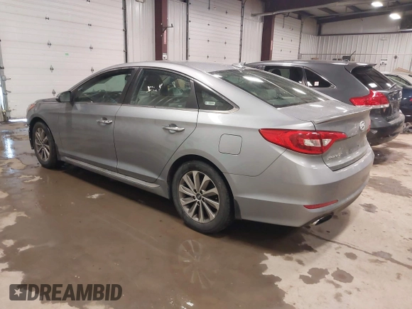 2017 Hyundai Sonata Sport with VIN 5NPE34AF0HH470616, listed as a IAAI auction lot 41550055 with 157,969 mi miles. Bid and sale history available at carsss.com. Image 3.