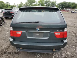 2006 BMW X5 3.0i with VIN 5UXFA13586LY43146, listed as a Copart auction lot 66535094 with 183,785 mi miles and Salvage Title. Bid and sale history available at carsss.com. Image 6.