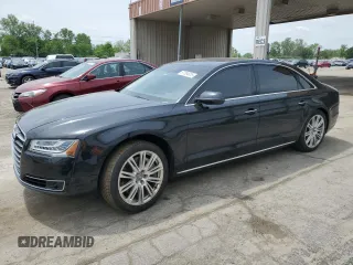 2015 Audi A8 4.0T z VIN WAU32AFD8FN001493, wystawiony jako Copart lot #57394315 z przebiegiem 120 464 mil mil oraz Szkoda całkowita • Salvage title. Historia ofert i sprzedaży dostępna na DreamBid. Obrazek 1.