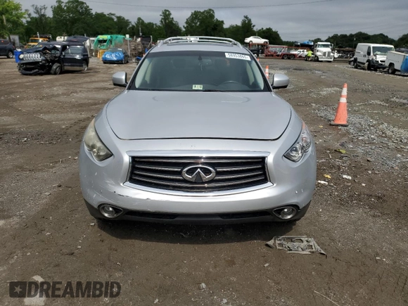 2013 Infiniti FX with VIN JN8CS1MW1DM174609, listed as a Copart auction lot 58953865 with 130,022 mi miles and Clean title. Bid and sale history available at DreamBid. Image 5.