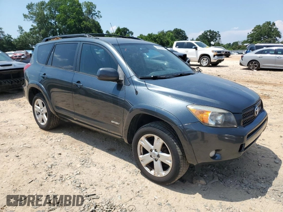 2006 Toyota RAV4 Sport with VIN JTMZD32V666004033, listed as a Copart auction lot 63050885 with 195,386 mi miles and Clean title. Bid and sale history available at DreamBid. Image 4.