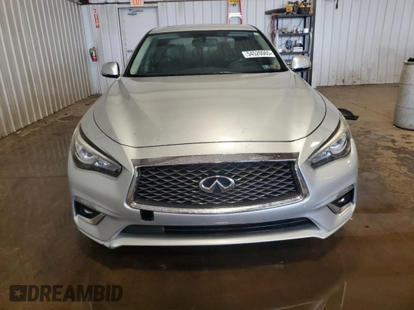 2020 Infiniti Q50 Luxe z VIN JN1EV7AP9LM202945, wystawiony jako Copart lot #54520065 z przebiegiem 87 689 mil mil oraz Szkoda całkowita • Salvage title. Historia ofert i sprzedaży dostępna na DreamBid. Obrazek 5.