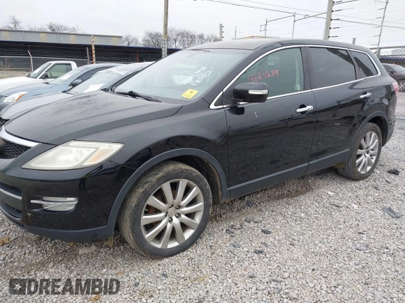 2009 Mazda CX-9 Touring with VIN JM3TB38A990170982, listed as a IAAI auction lot 41211289 with Not Provided miles. Bid and sale history available at carsss.com. Image 2.